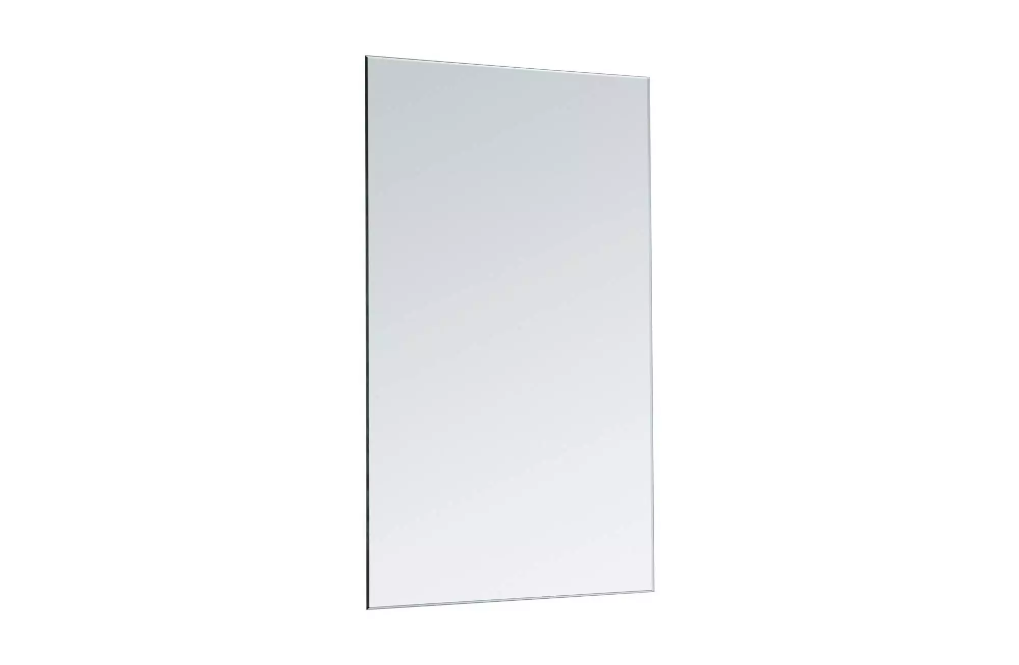 Espejo para baño 120x100x0,5 cm Blanco